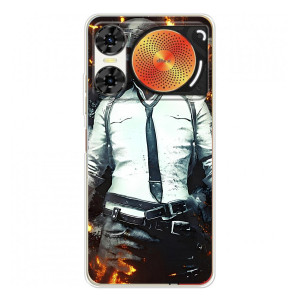 Чохол з картинкою "Герой Pubg" на ZTE Nubia Music 2 (Man Пубг)