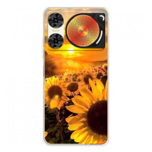 Чохол з Квітами для ZTE Nubia Music 2