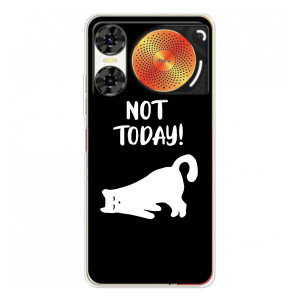 Бампер с изображением Котиков для ZTE Нюбия Мьюзик 2 – Not Today