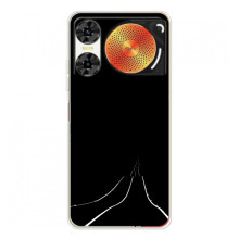 Чехол с картинками на черном фоне для ZTE Nubia Music 2 – Дорога