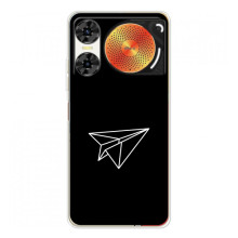 Чохол з картинками на чорному фоні для ZTE Nubia Music 2