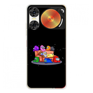 Чехол Амонг Ас для ZTE Nubia Music 2 (AlphaPrint)