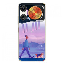 Чохол з принтом Душа на ZTE Nubia Music 2