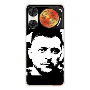 Чехол для ZTE Nubia Music 2 (AlphaPrint - с принтом Зеленского)