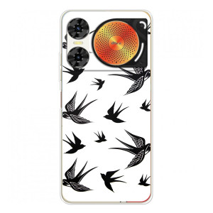 Чохол з пташками на ZTE Nubia Music 2 (VPrint)