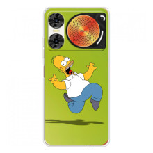 Чjхол з Сімпсонами для ZTE Nubia Music 2 (VPrint) (Гомер Сімпсон)