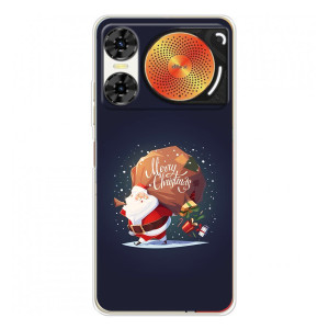 Чехол Санта Клаус для ZTE Nubia Music 2 – Подарки от Санты