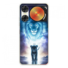 Чохол з картинкою ЛЕВ для ZTE Nubia Music 2 (VPrint) (Маленький лев)
