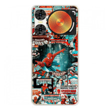 Чехол Супергерой Человека Паука на ZTE Nubia Music 2 – Комиксы Человек Паук
