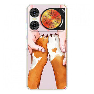 Чехол (ТПУ) Милые собачки для ZTE Nubia Music 2 (Любовь к собакам)