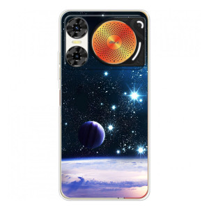 Чохол (ТПУ) з планетами на ZTE Nubia Music 2 – Космічний вид