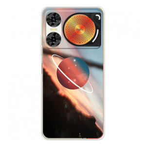 Чохол (ТПУ) з планетами на ZTE Nubia Music 2 – Сатурн