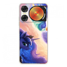 Чехол Unicorn на ZTE Nubia Music 2 – Единорожки на тучках