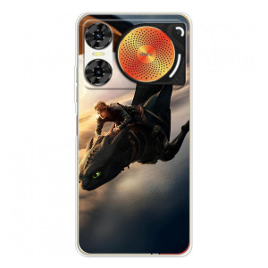 Чехол дракон Беззубик для ZTE Nubia Music 2 – Полет Беззубика