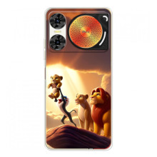 Чохол Король лев на ЗТЕ Нюбія Мyзiк 2 (Народження Сімби)