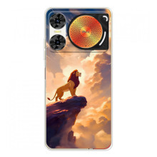 Чохол Король лев на ЗТЕ Нюбія Мyзiк 2 (Сімба)