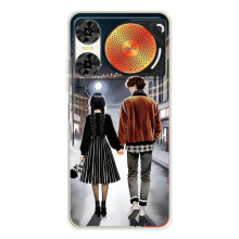 Чохол з дизайном Венздей 2 на ZTE Nubia Music 2 (Венздей і Тайлер)