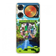 Чохол з картинками Майнкрафт для ЗТЕ Нюбія Музика 2 – Майнкрафт фон