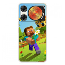 Чохол з картинками Майнкрафт для ЗТЕ Нюбія Музика 2 – Персонаж Майнкрафт