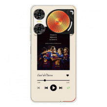 Чохол з картинкою ФК Барселона на ЗТЕ Нюбія Музика 2 – Гравці Барселони