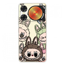 Чохол з Лабубу на ZTE Nubia Music 2 (Колаж Лабубу)