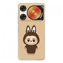 Чохол з Лабубу на ZTE Nubia Music 2 (Коричневий Лабубу)