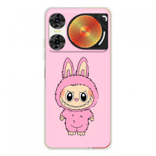 Чохол з Лабубу на ZTE Nubia Music 2 (Рожевий Лабубу)