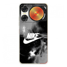 Чохол з логтипом Найк на ZTE Nubia Music 2 – Найк димчастий