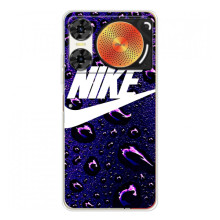 Чохол з логтипом Найк на ZTE Nubia Music 2 – Найк на фіолетовому