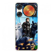 Чохол з принтом дракон Беззубик ЗТЕ Нюбія Музика 2 – Гикавка з драконами