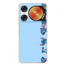 Чохол з принтом Стіч на ZTE Nubia Music 2 (Стіч фон)