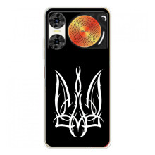 Чохол з українським гербом на ZTE Nubia Music 2 – Герб на чорному