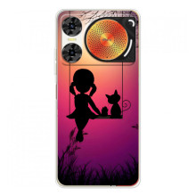 Девчачий Чехол для ZTE Nubia Music 2 – На качели