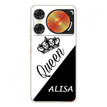 Именные  Женские Чехлы для ZTE Nubia Music 2 (ALINA)