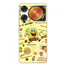 Силиконовый чехол Спанч Боб на ZTE Нюбия Мьюзик 2 (Спанч Боб бежит)