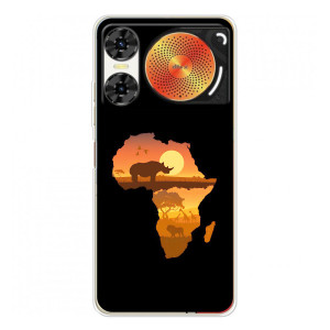 Летний Чехол на ZTE Nubia Music 2 – Карта