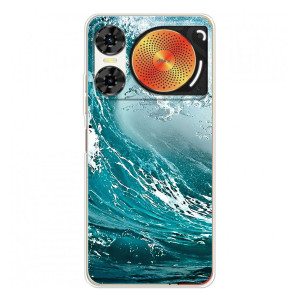 Летний Чехол на ZTE Nubia Music 2 – Морская волна