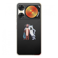 Мультяшный принт на Чехол для ZTE Нюбия Мьюзик 2 (Шо, опять)