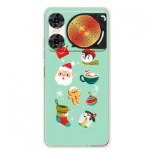Новогодние Чехлы для ЗТЕ Нюбия Мьюзик 2 (VPrint) (Настроение НГ)