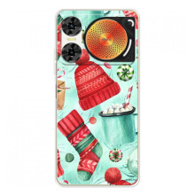 Новогодние Чехлы для ЗТЕ Нюбия Мьюзик 2 (VPrint) (Одежда НГ)