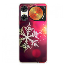 Новогодние Чехлы для ЗТЕ Нюбия Мьюзик 2 (VPrint) (Снежинка)