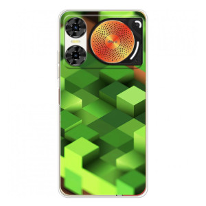 Чехлы для ZTE Nubia Music 2 (Персонажи Майн Крафт) (Текстура)