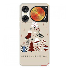 Різдвяні Чохли для ZTE Nubia Music 2 (VPrint) (Merry Christmas)
