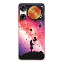 Силиконовые Чехлы Любимому человеку для ZTE Nubia Music 2 – Шарики в небе