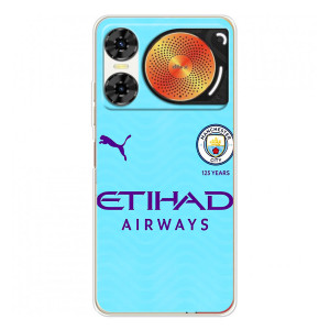 Силиконовые Чехлы принт Футбол на ZTE Nubia Music 2 – Man City