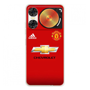 Силиконовые Чехлы принт Футбол на ZTE Nubia Music 2 – Man United