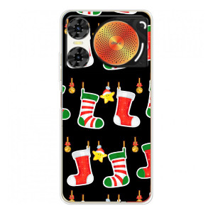 Силіконовий бампер на різдво для ZTE Nubia Music 2 (Різдвяні подарунки)