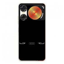Силиконовый бампер с картинкой машины на ZTE Nubia Music 2 – Силует Audi