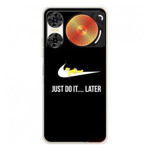 Силиконовый Чехол на ZTE Nubia Music 2 с картинкой Nike – Later