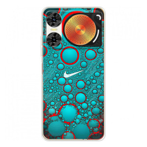 Силиконовый Чехол на ZTE Nubia Music 2 с картинкой Nike – Найк зеленый